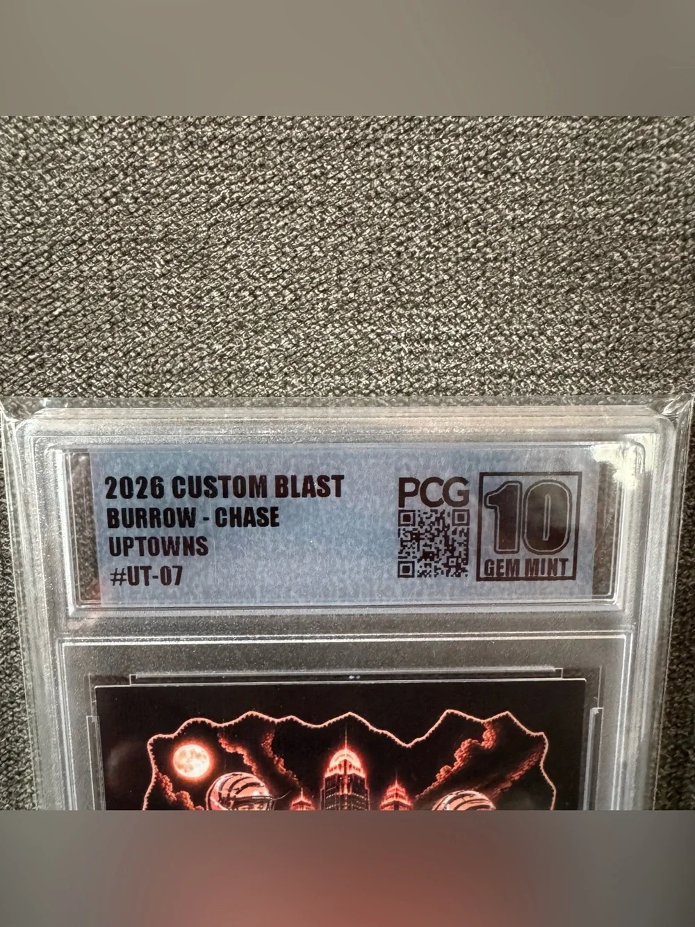 Joe Burrow & Ja'Marr Chase - 2026 Custom Blast Uptown #UT-07 PCG 10 Gem Mint